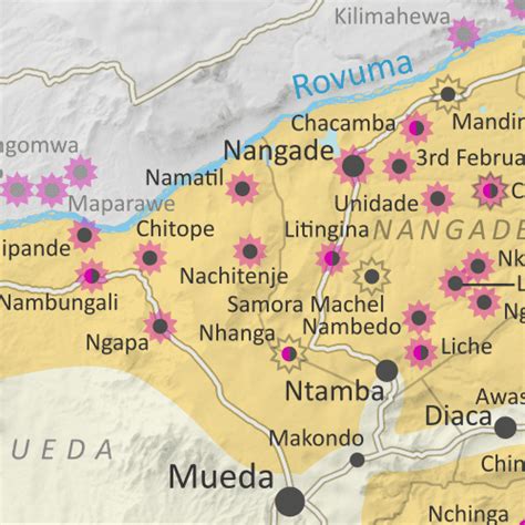 Mozambique Control Map: Cabo Delgado Insurgency Shifts West - February ...