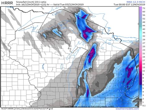 Afternoon snow update targets southern Michigan for heaviest snow, still upping forecast amounts ...