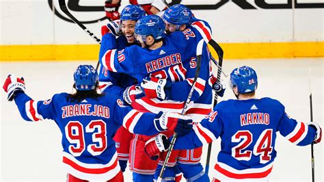 Rangers score 3 in 3rd to stop Hurricanes' win streak at 11 - ABC11 ...