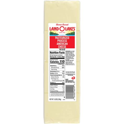 Land O Lakes® American Cheese Slices, White, 160 | Land O'Lakes Foodservice