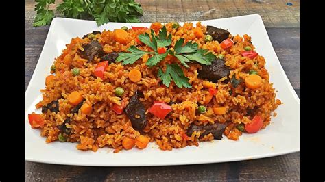 Jollof Rice Recipe - How to make Jollof Rice - YouTube