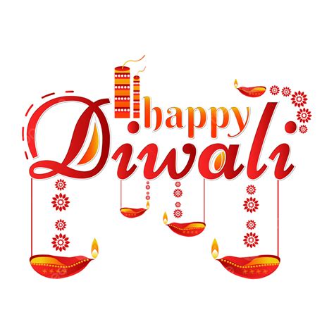 Happy Diwali Calligraphy Greeting Text Festival Of Lights Free, Happy Diwali, Calligraphy ...