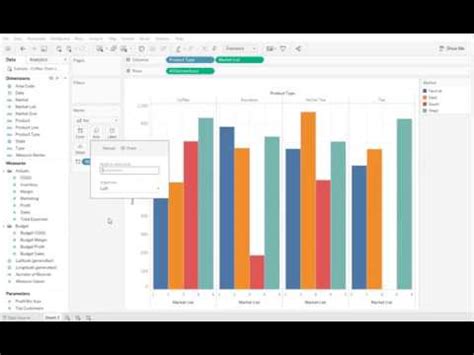 Different types of bar charts in tableau - DukeJohnpaul