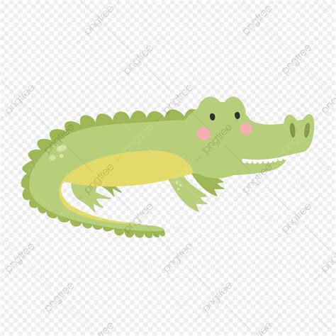 Crocodile Illustration Vector Hd PNG Images, Cute Crocodile Cartoon ...