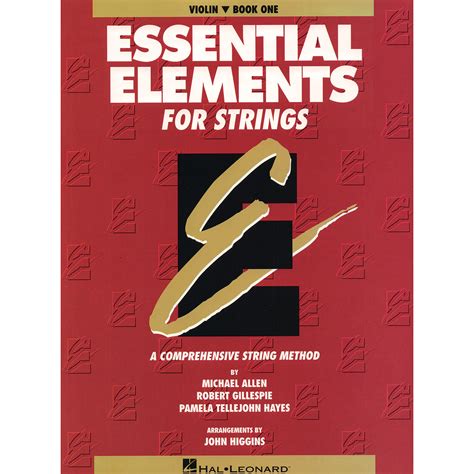 Essential Elements for Strings (Original), Book 1, for violin (Hal Leonard) | Johnson String ...