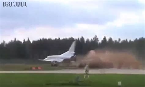 New Video Shows Russian Tu-22M3 Bomber Overshooting Runway During Take-Off Accident at Shaikavka ...