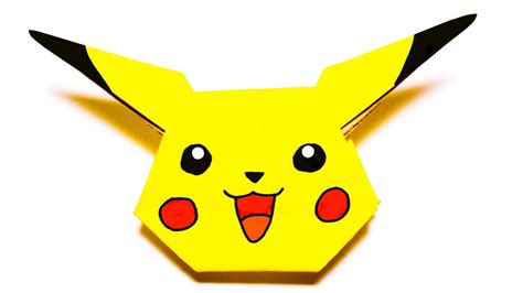 Cara Nak Buat Origami Pikachu - ToddanceHolland