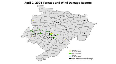 April 2 had record number of tornadoes for West Virginia, NWS warning area • West Virginia Watch