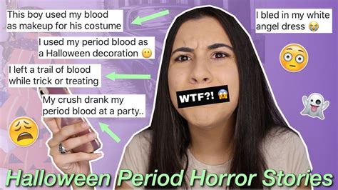 Period HORROR Stories (Halloween Edition) | Just Sharon - YouTube