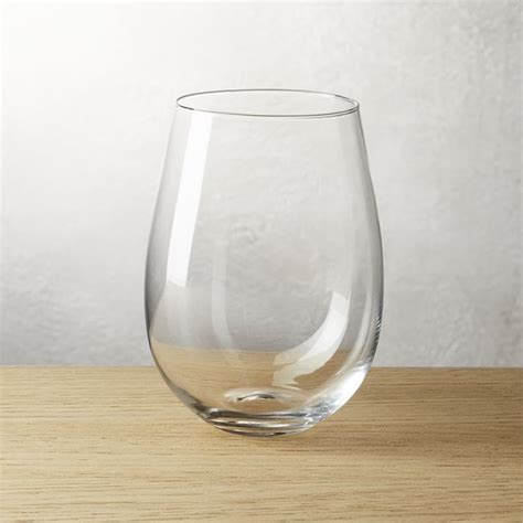 True Modern Stemless Wine Glass + Reviews | CB2 | Unique wine glasses ...