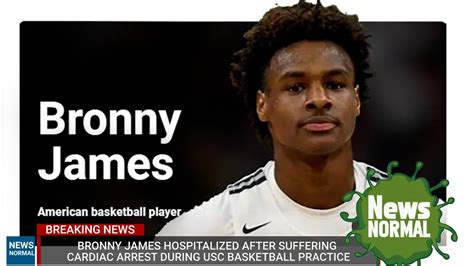 Bronny James Cardiac Arrest UPDATE!!! - YouTube