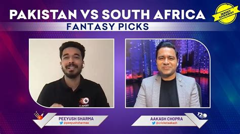 PAK vs SA T20 World Cup Fantasy Picks & Preview | VUSport Scouts ft. A ...