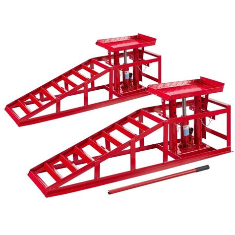 Pair Hydraulic Car Ramps. Brand new never used. 2T each ramp. 1150 x 325 x 290 mm. Entry Width ...