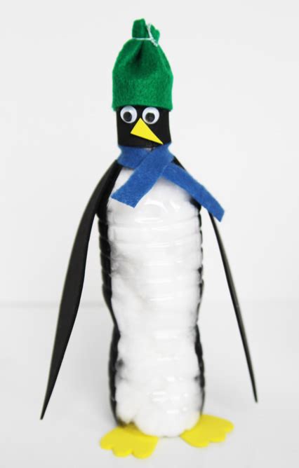 How to Make Water Bottle Penguins