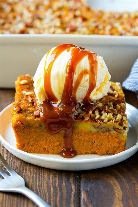 Pumpkin Dump Cake - Dinner at the Zoo