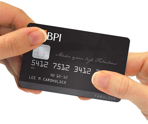 BPI credit card on Behance