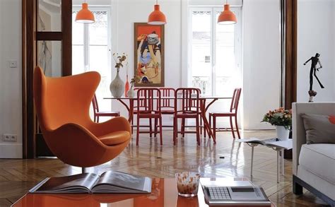 Orange Color in Interior Design - Blog-Contemporary Furniture