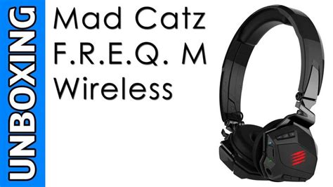 Mad Catz F.R.E.Q. M Wireless Headset Unboxing | Wireless headset, Headset, Wireless