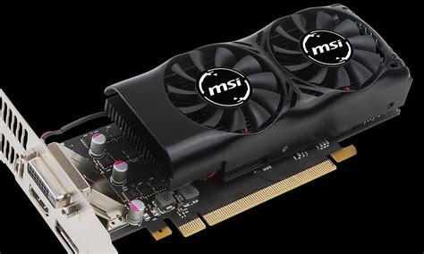 MSI GeForce GTX 1050 Low Profile 2GB GDDR5 - Karty graficzne NVIDIA ...