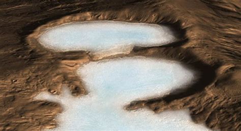 NASA Spacecraft Detects Buried Glaciers on Mars