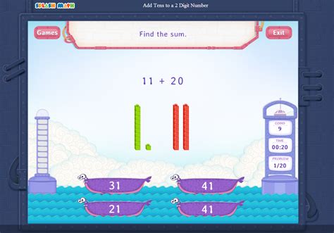 Splash Math - Fun Math Practice for Kids in Grades 1-5 | Math games for kids, Fun math, Math ...