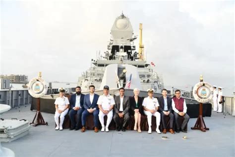 US congressional delegation visits Western Naval Command headquarters in Mumbai - IndiaPost ...