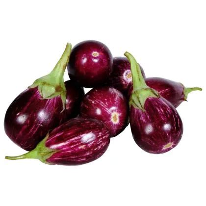 Brinjal Purple Striped 500 g - JioMart