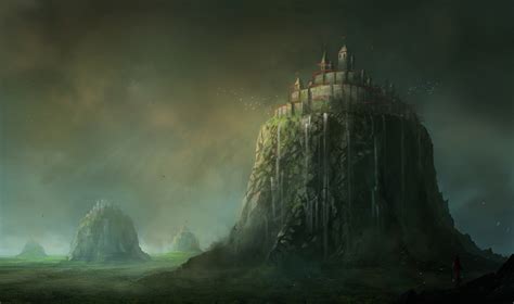Download Fortress City Fantasy Castle HD Wallpaper