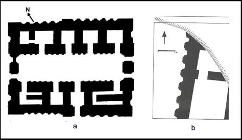 (a) Architectural plan of White Temple at Uruk (Roaf, 1995: 430, fig ...