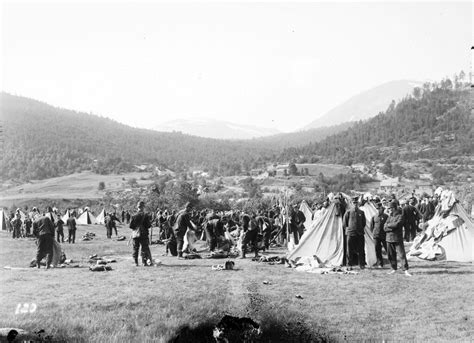 Military camp, 1910. | Identifier: SFFf-1991100.118179 Media… | Flickr