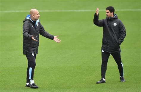 Arteta, like Pep, is first teaching players the ‘verbs’ needed to play his way - The Athletic