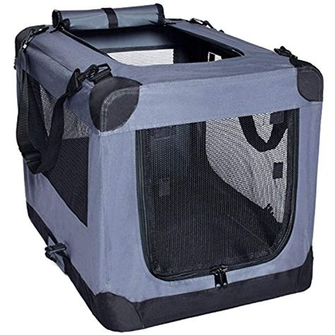 Arf Pets Dog Soft Crate 36 Inch Kennel for Pet Indoor Home & Outdoor Use - Soft Sided 3 Door ...