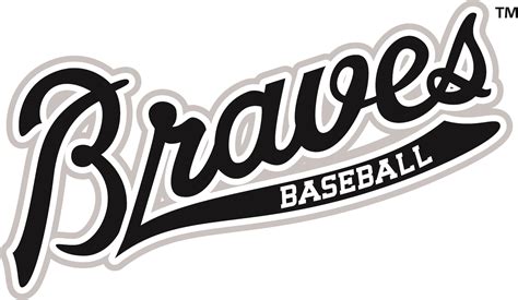 Braves Logo Black