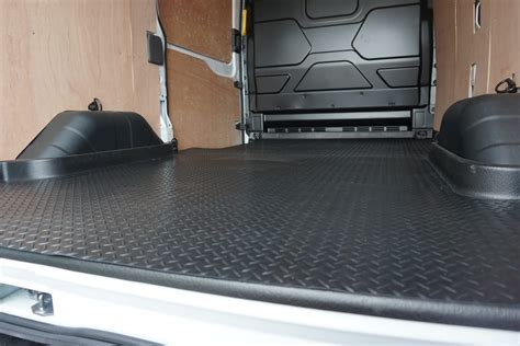 Rear Van Mats for Ford Transit Custom SWB Crew Cab 2 Piece 2020 – Present - Car Mats UK