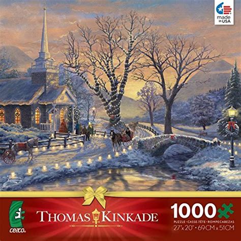 Thomas Kinkade Christmas Puzzles | Discover The Painter of Light