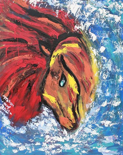 Horse play Painting by Melissa Nay - Fine Art America