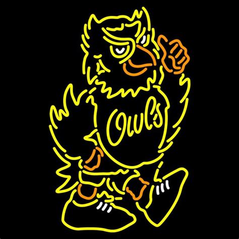 Custom Kennesaw State Owls Mascot Logo NCAA Neon Sign Neon Sign USA – Custom Neon Signs Shop ...