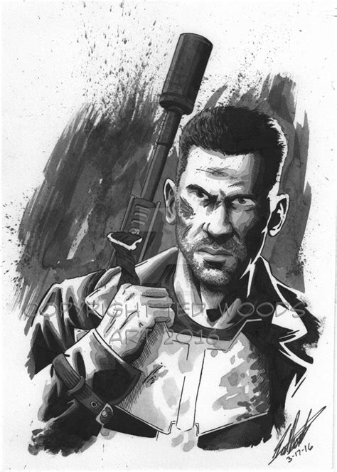 Punisher (Jon Bernthal) by tedwoodsart on DeviantArt