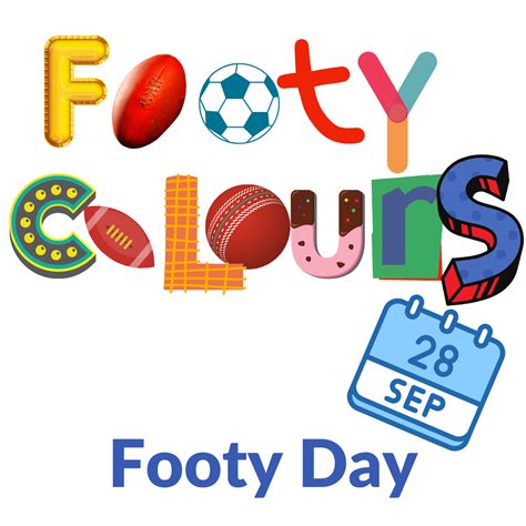 Celebration Calendar: Footy Colours Day - SASI statewide autistic services