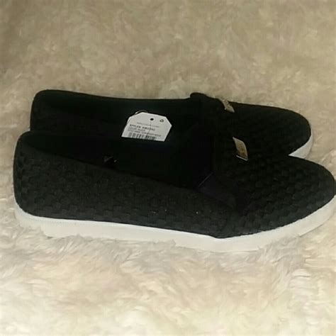 Nautica | Shoes | New Womens Black Nautica Woven Slip On Shoes 75m ...