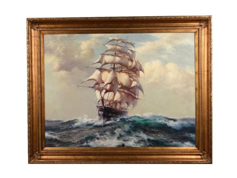 Second Life Marketplace - Sailing Ship Oil Painting