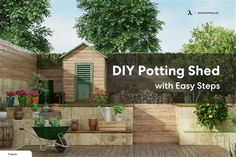 Designing and Building a DIY Potting Shed with 9 Easy Steps