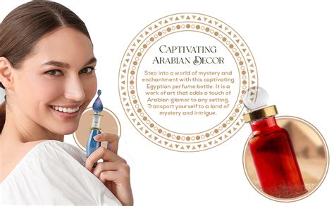 Amazon.com: CraftsOfEgypt Genie Blown Glass Miniature Perfume Bottles for Perfumes & Essential ...