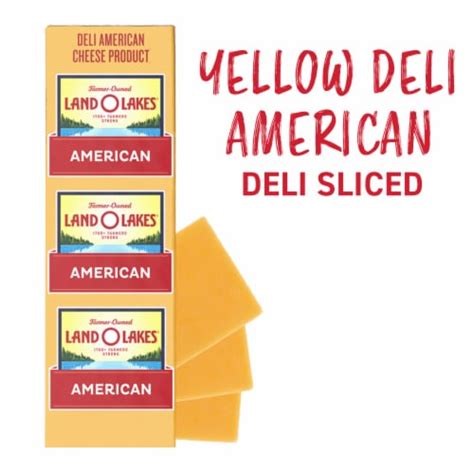 Land O Lakes® Yellow Deli American Cheese Product, 1 lb - Kroger