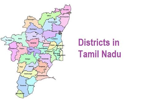 List of Districts in Tamil Nadu - Contest Chacha