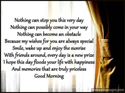 Good Morning Poems for Friends – WishesMessages.com