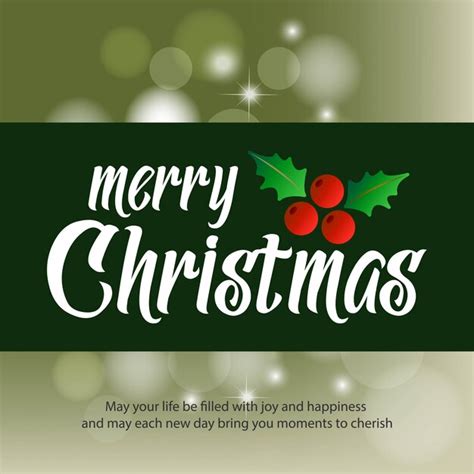 Premium Vector | Merry christmas greetings design