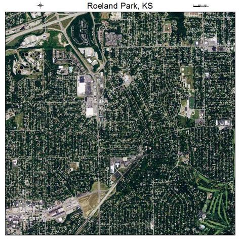 Aerial Photography Map of Roeland Park, KS Kansas