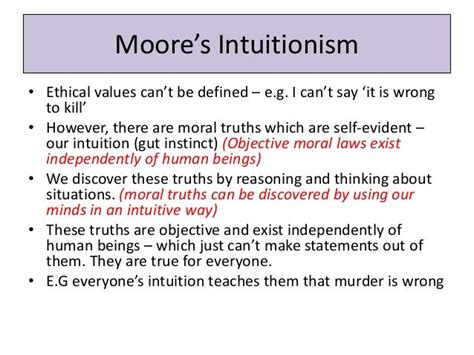 Ethical intuitionism