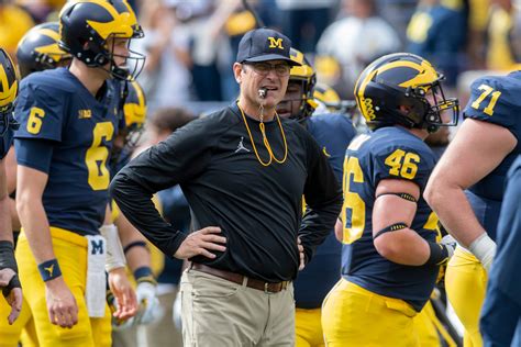 Jim Harbaugh, Michigan get advice from players' parents on returning to action